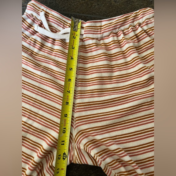 Madewell honeycomb cotton pajama/ lounge stripe pants. Size small - Picture 8 of 11